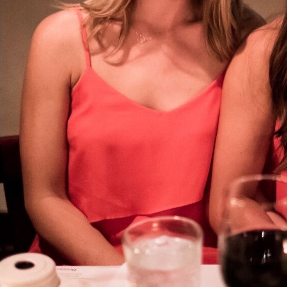 Coral BCBG High/Low Dress
